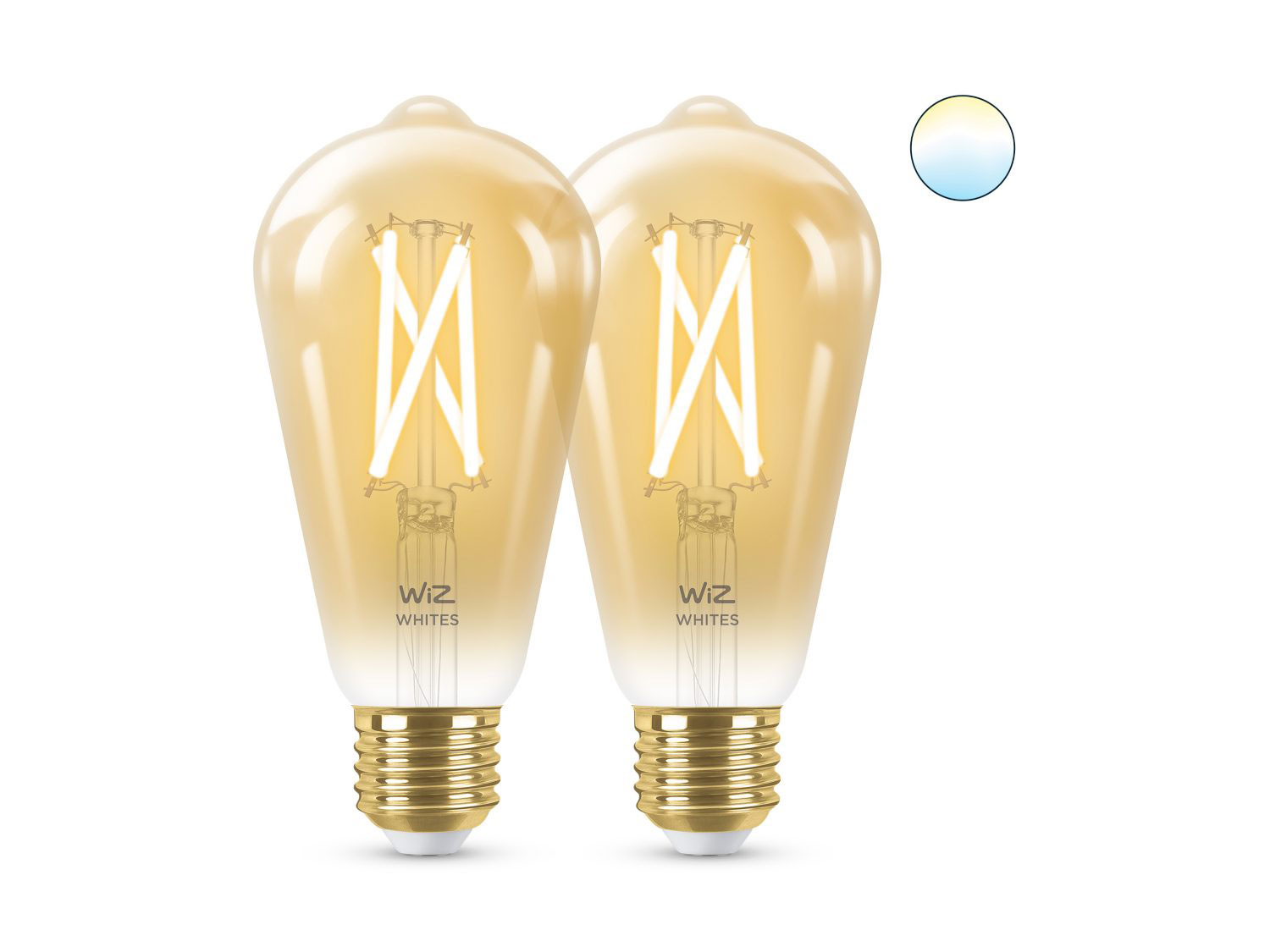 Wiz Ampul Ayarlanabilir Beyaz Am/St642 50W E27 2'li Paket