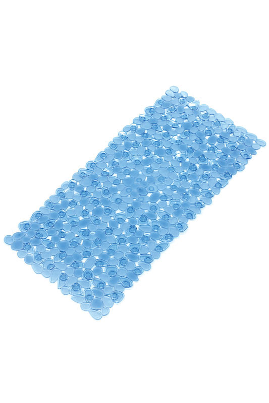 Bacchetta Antislip Mat Stone 36X71Cm Celeste Transparent