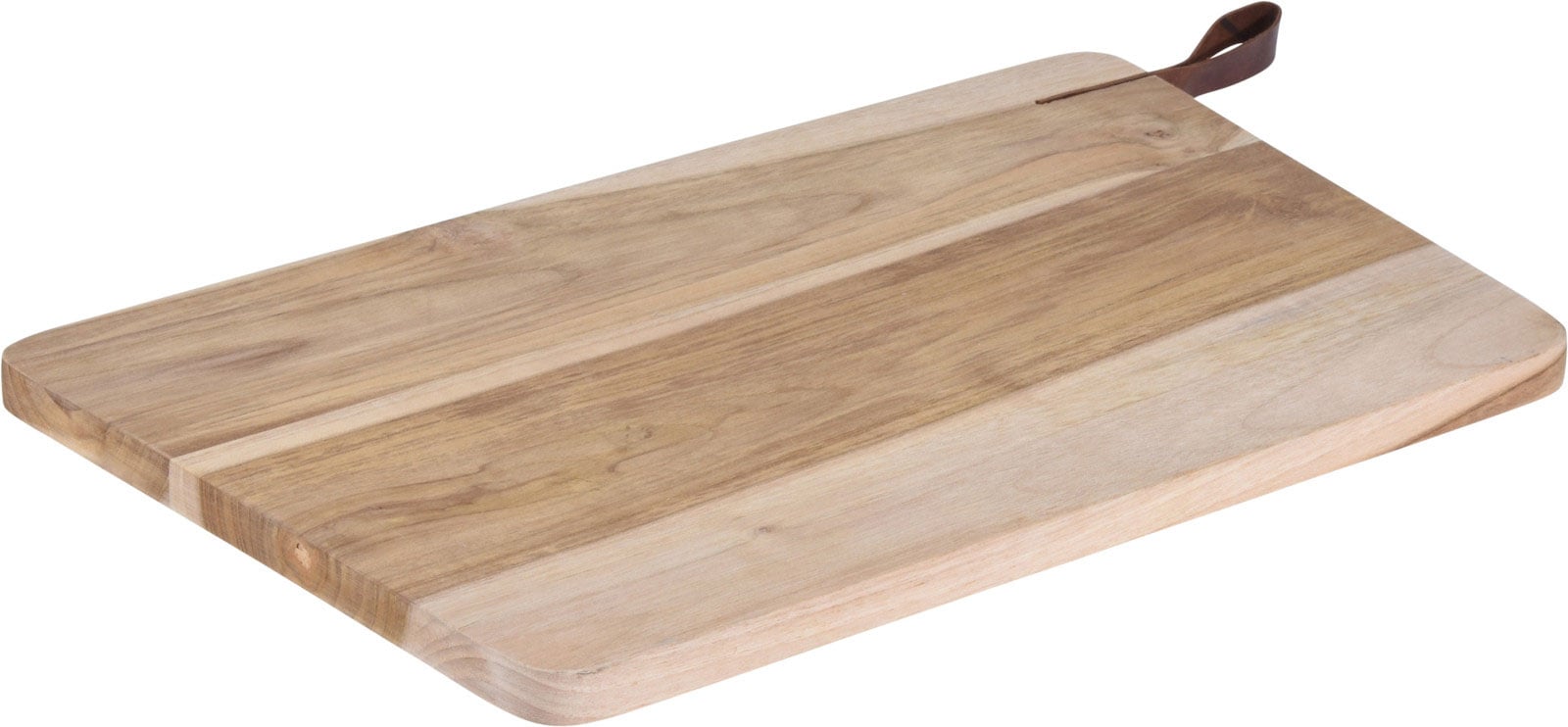 Tutacaklı Teak Kesim Tahtası 40X25X15Cm