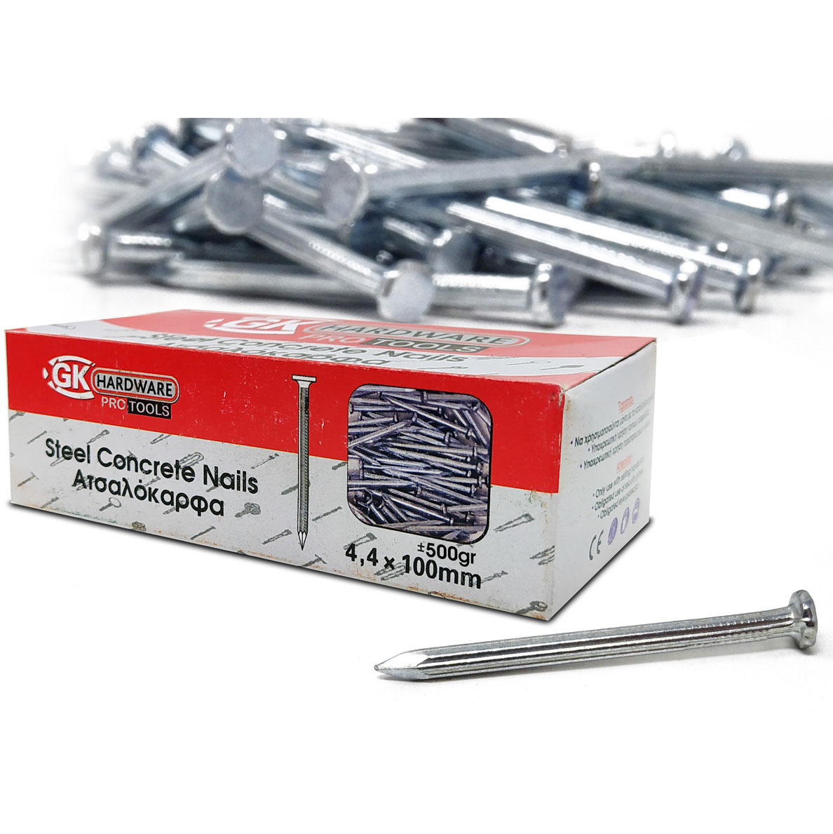 Gk Çelik Çivi 500G 4.4X100Mm