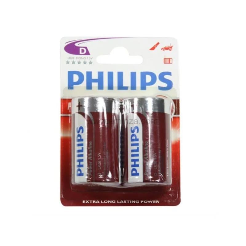Philips D Pil 2'li Paket