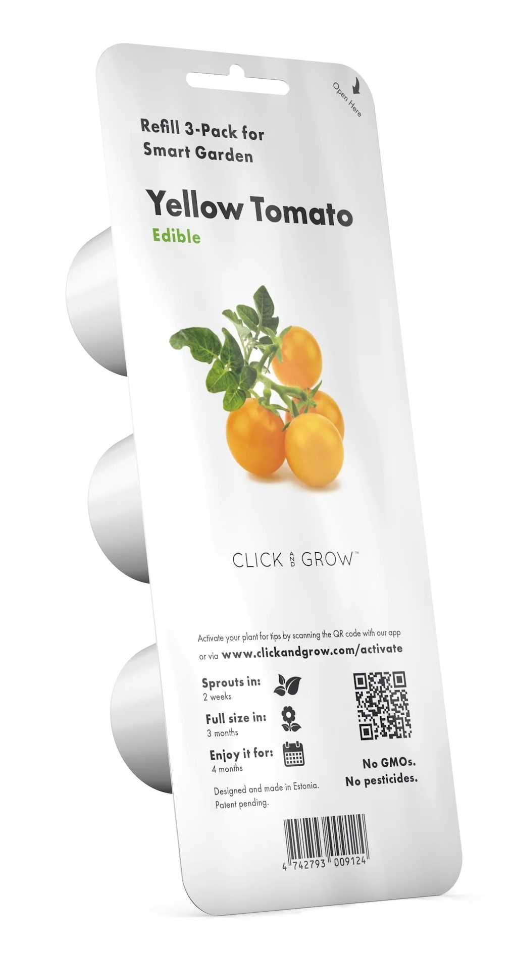 Click & Grow Sgr57X3 Sarı Mini Domates Bitki Kapsülleri 3'lü