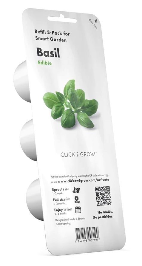 Click & Grow Sgr3X3 Fesleğen Bitki Kapsülü 3'lü