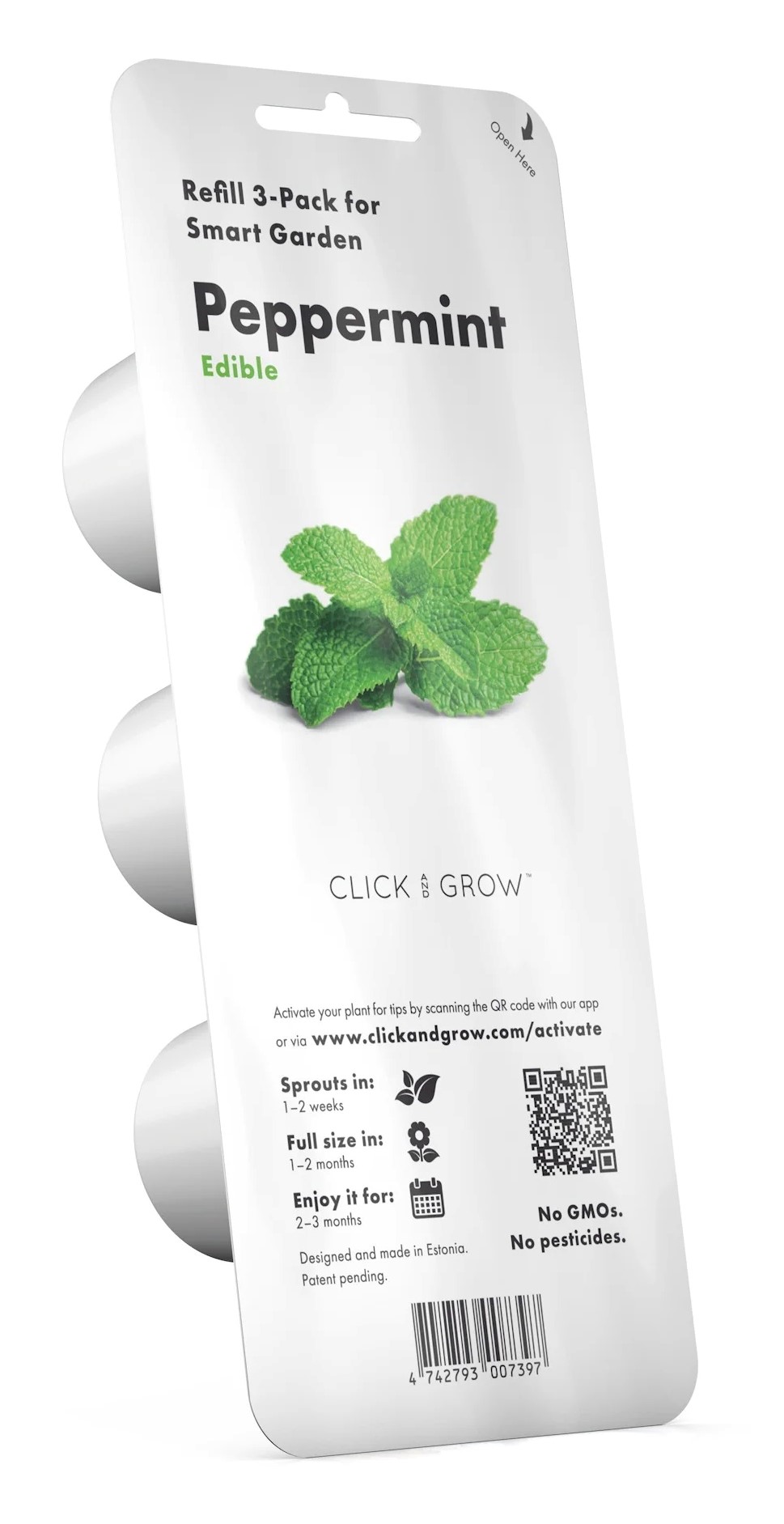 Click & Grow Sgr22X3 Nane Bitki Kapsülü 3'lü Paket