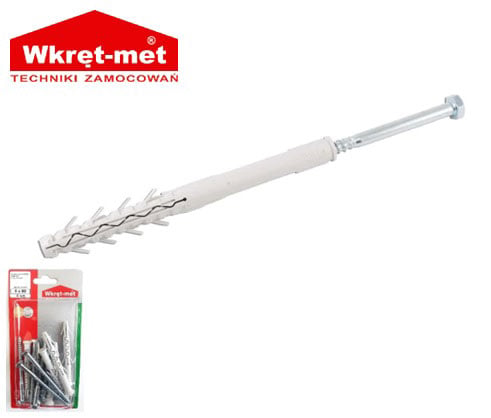 Wkret-Met 6 Parça Çerçeve Dübel & Vida 08X80Mm