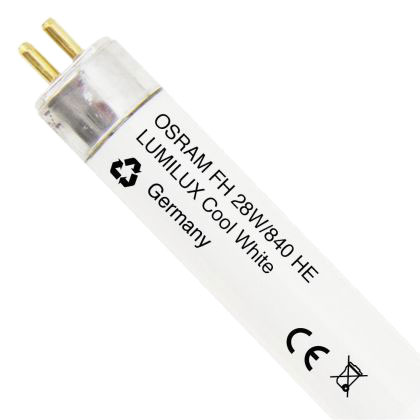 Osram Floresan 28W T5 Cam Tüp G5 Lamba 2800Lm 4000K 360° L1150Mm
