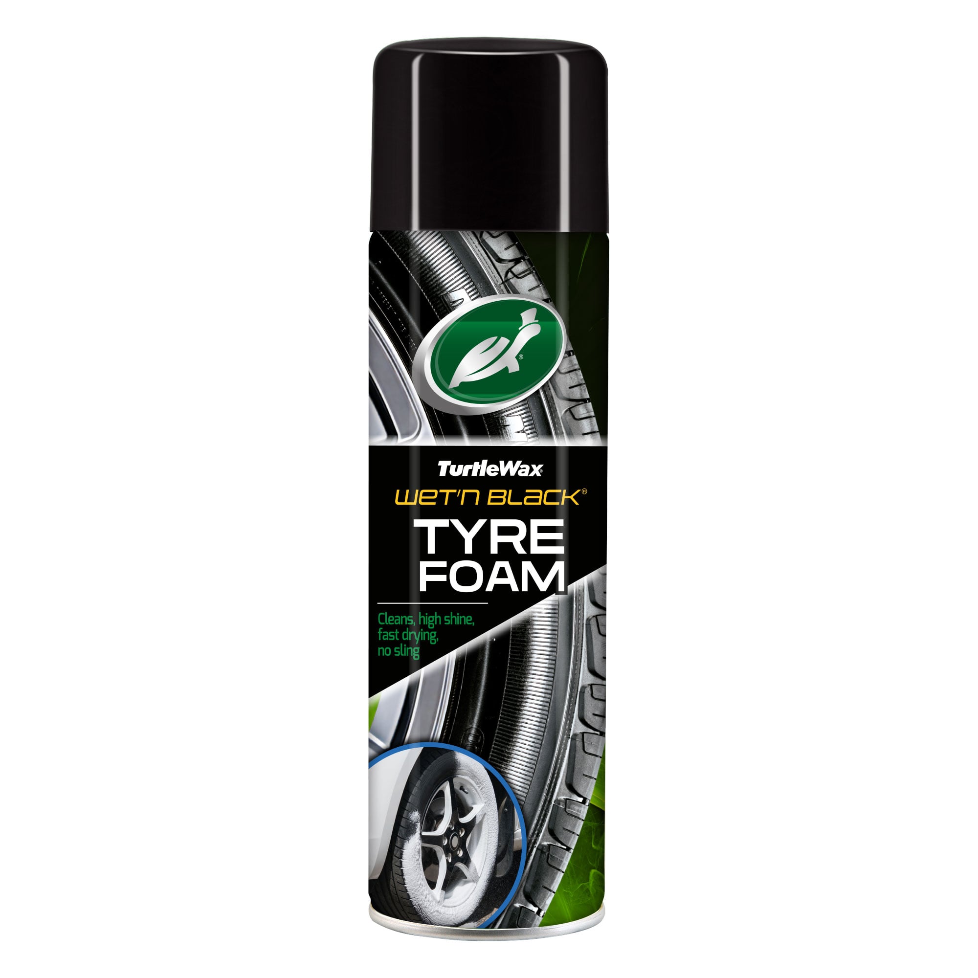 Turtle Wax Wet'N Black Lastik Köpüğü 500Ml