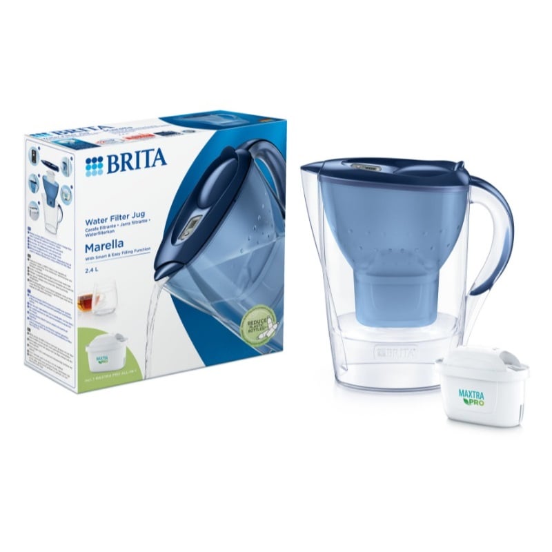 Brita Marella Mxpro Su Filtreli Sürahi Mavi 2.4L