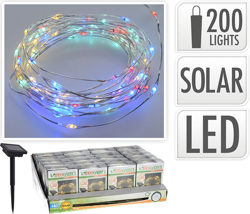 Solar Aydınlatma Led 200 Tel