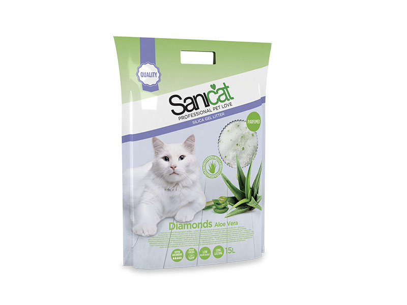 Sanicat Kedi Kumu Diamonds Aloe Vera 15L