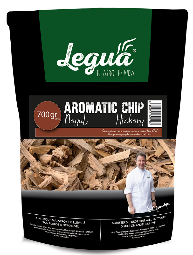 Legua Chips 700Gr Hickory