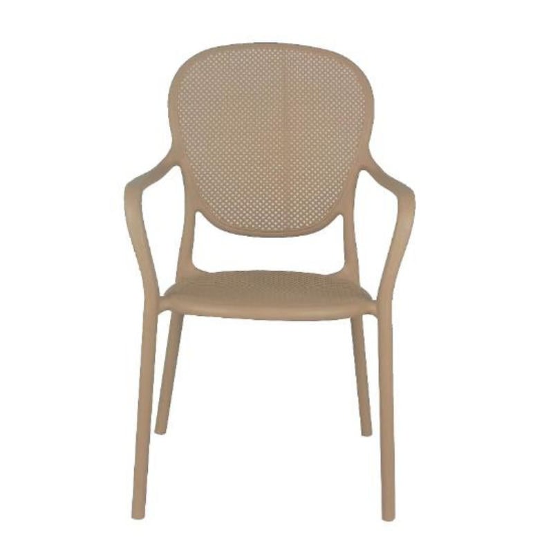 Soutdoor Amelia Dış Mekan Sandalyesi 57X57.5X92Cm - Taupe