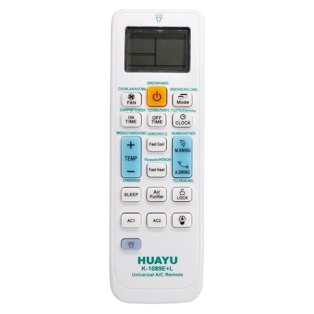 Huayu K-10893L Klima İçin Evrensel Uzaktan Kumanda - Beyaz