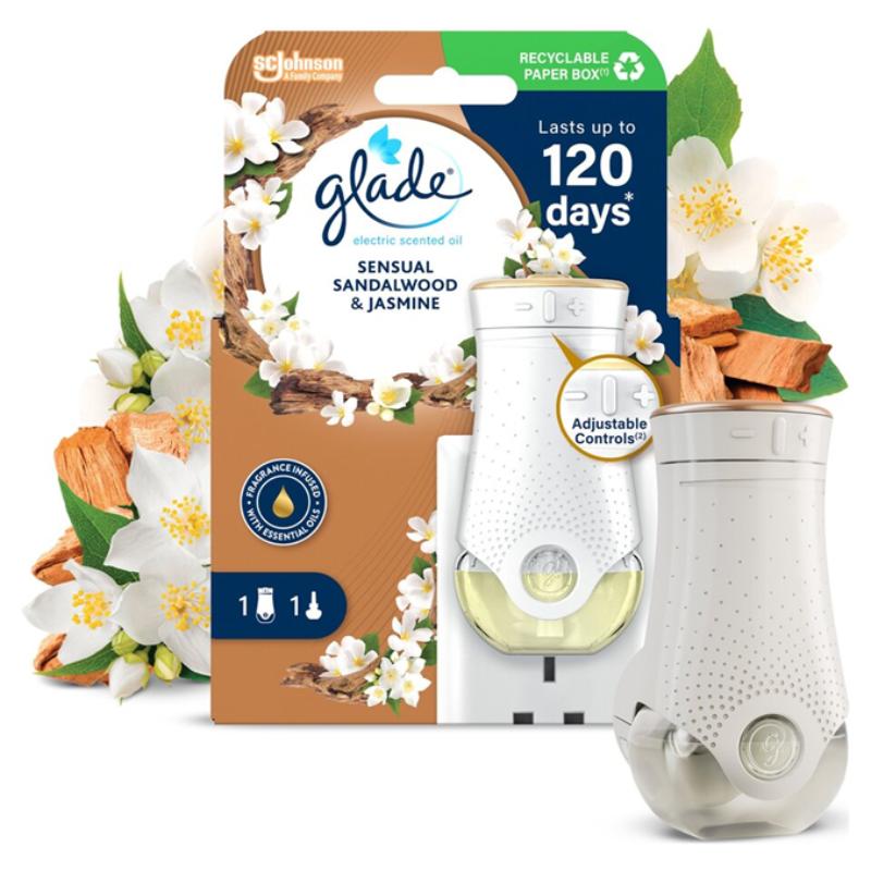 Glade Elektrikli Yağ Seti - Sandal Ağacı ve Yasemin