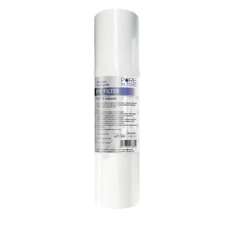 Pure Polipropilen Filtre 10 - 5 Mikron