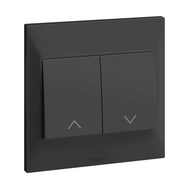 Belanko Antrasit Shutter Switch 1 Gang