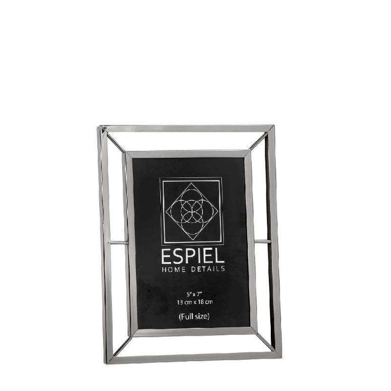 Espiel Metal Çerçeve 10X15Cm - Gümüş