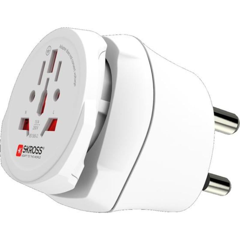 Skross Seyahat Adaptörü Orta Doğu Tip M - Beyaz
