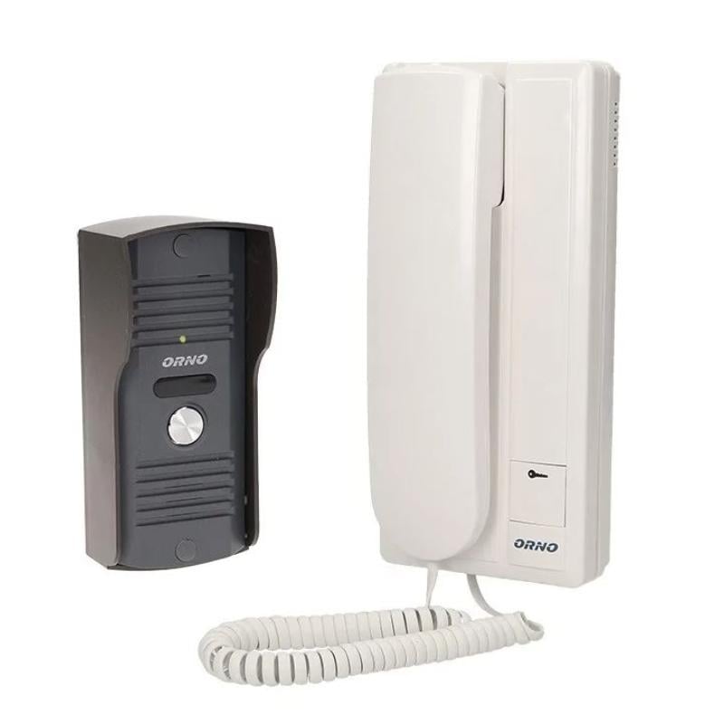 Orno Tek Aile Kapı Telefonu - Beyaz
