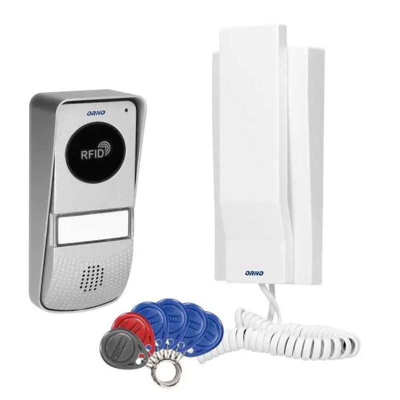 Orno Tek Aile Kapı Telefonu Seti - Beyaz