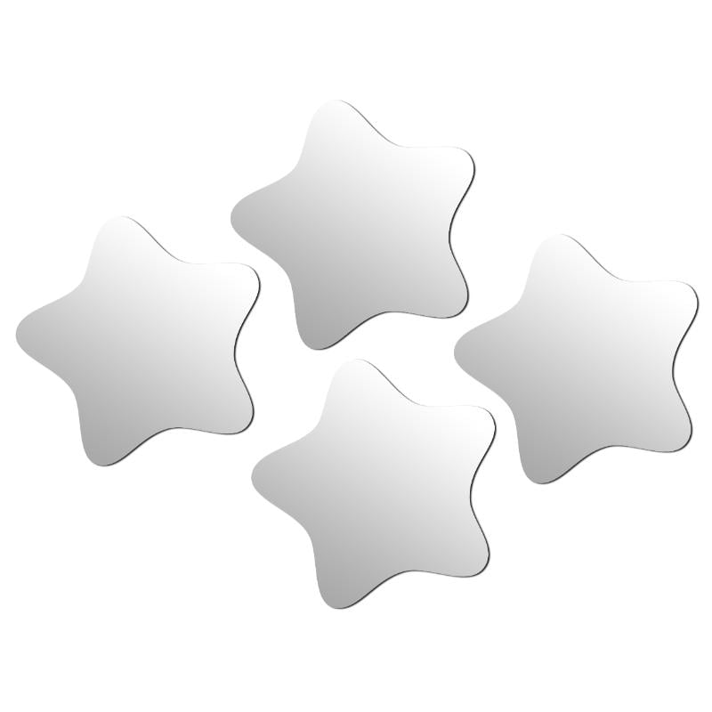 Tendance Star Mirror 19X20Cm 4Pcs