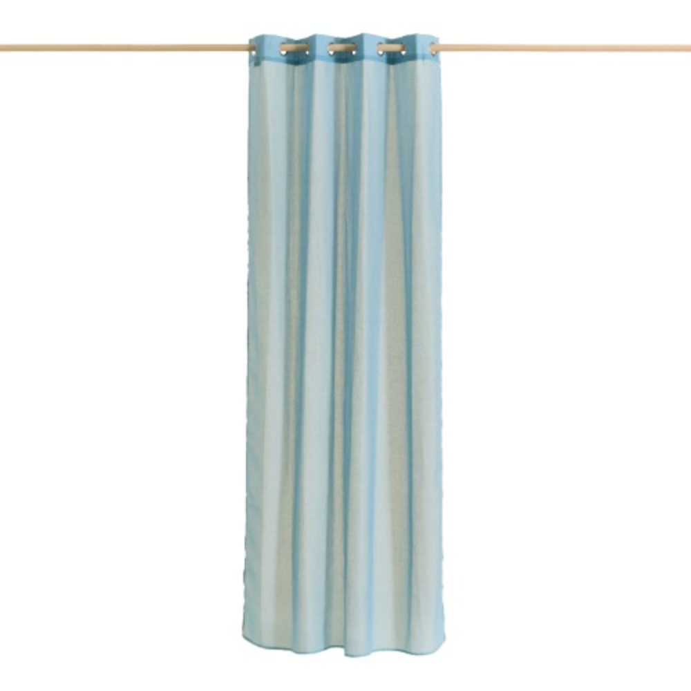 Easy Home Tabla Perde Halkalı 140X260Cm - Mavi