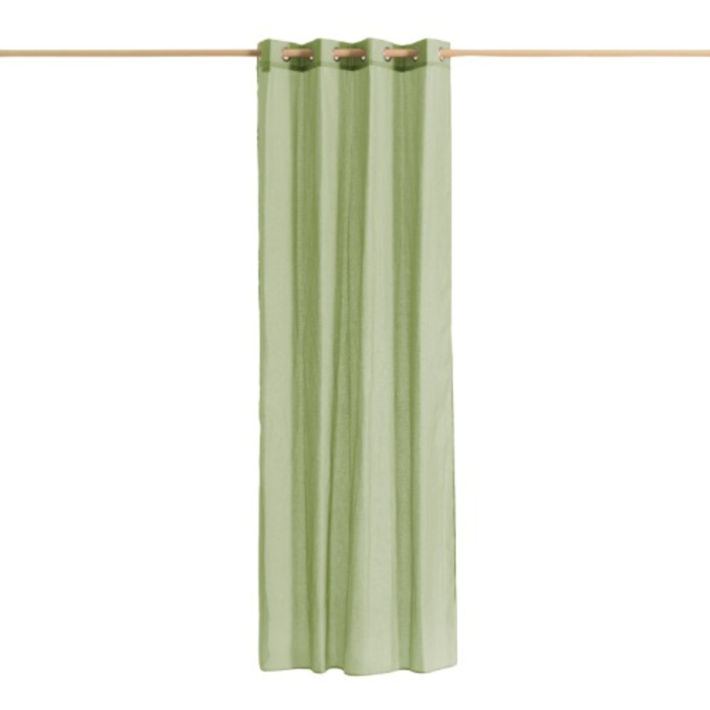 Easy Home Tabla Perde Halkalı 140X260Cm - Yeşil
