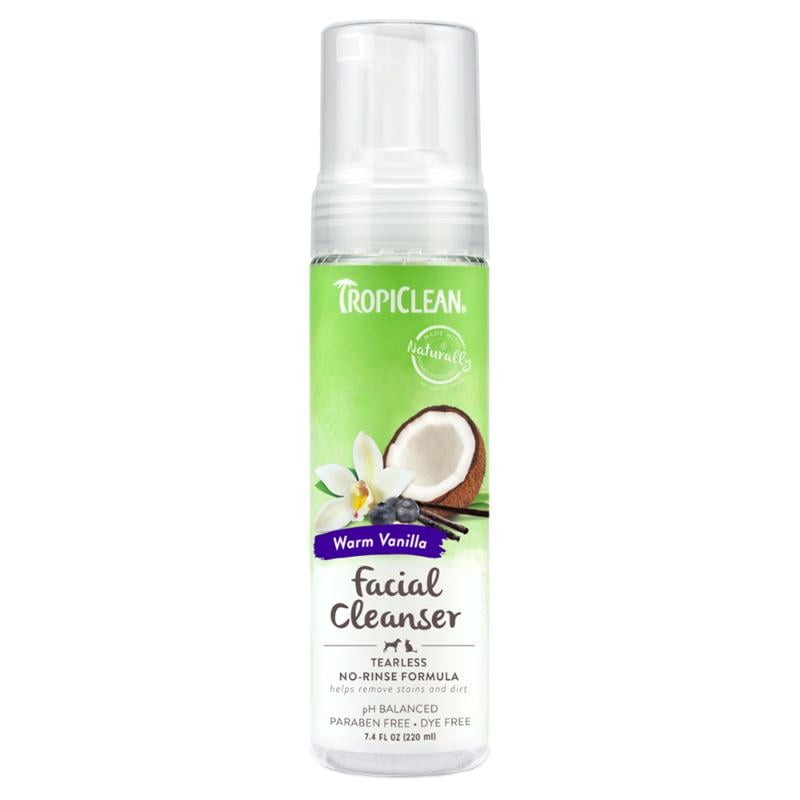 Tropiclean Susuz Yüz Temizleyici Vanilya 220Ml