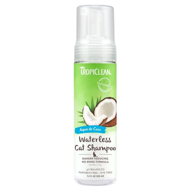 Tropiclean Derin Temizlik Susuz Kedi Şampuanı 220Ml