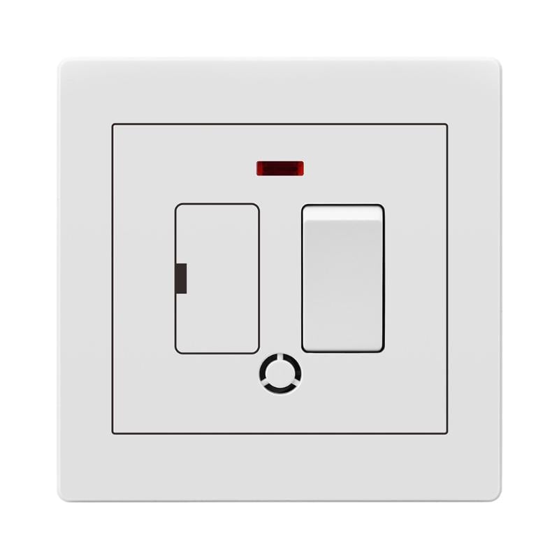 Powerlink Accessories 13A Neonlu + Sigortalı Anahtarlı Priz Beyaz