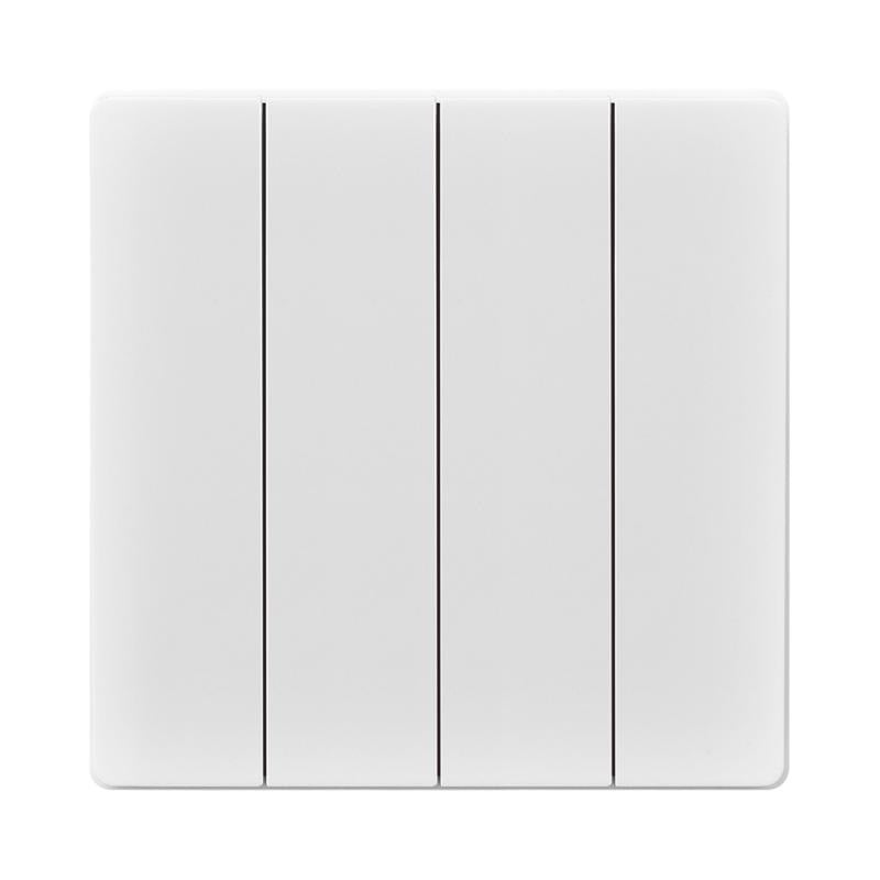 Powerlink Accessories 16A Sp 4-Gang 2-Way Switch Beyaz Geniş Rocker
