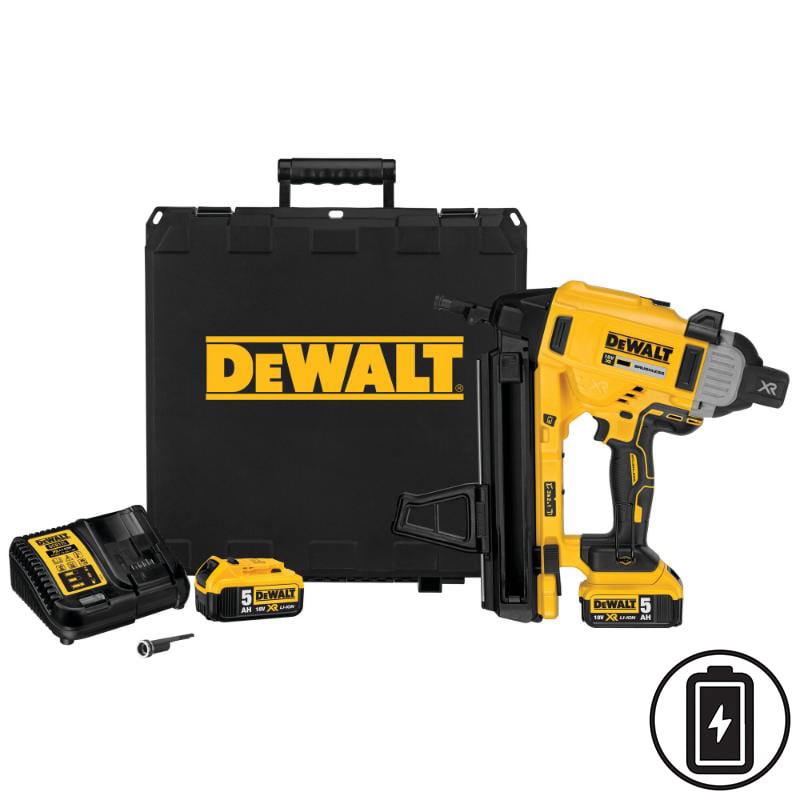 Dewalt Çivi Tabancası 18V 2X5Ah
