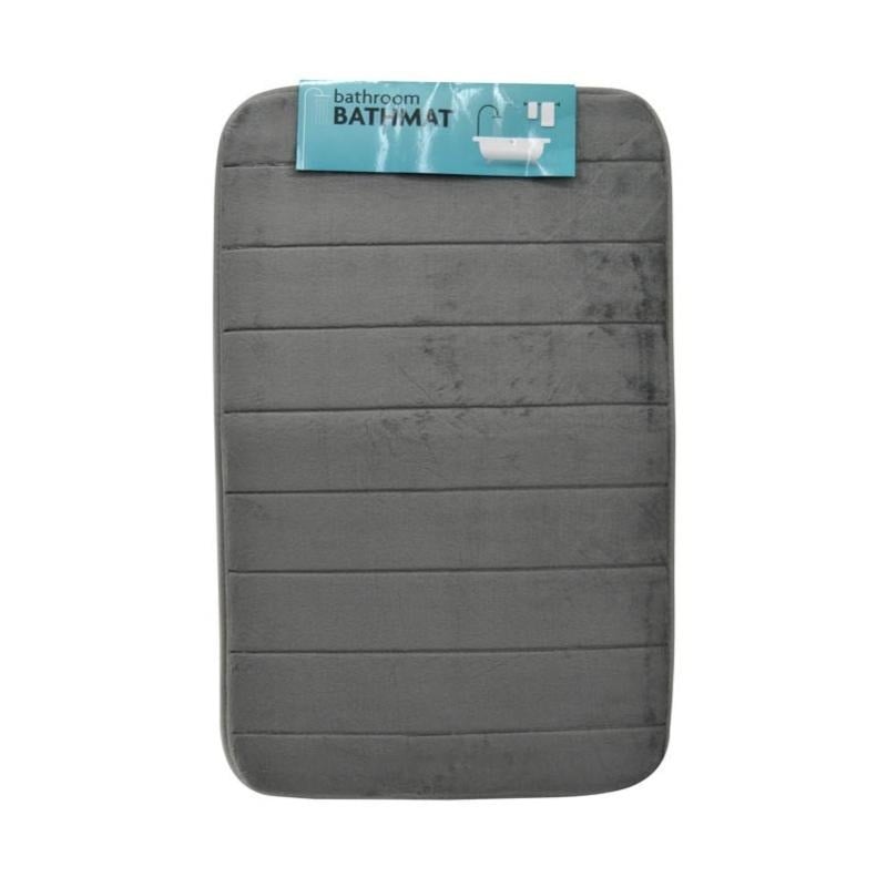 Ankor Bathmat Memory Foam 80X50Cm - Gri