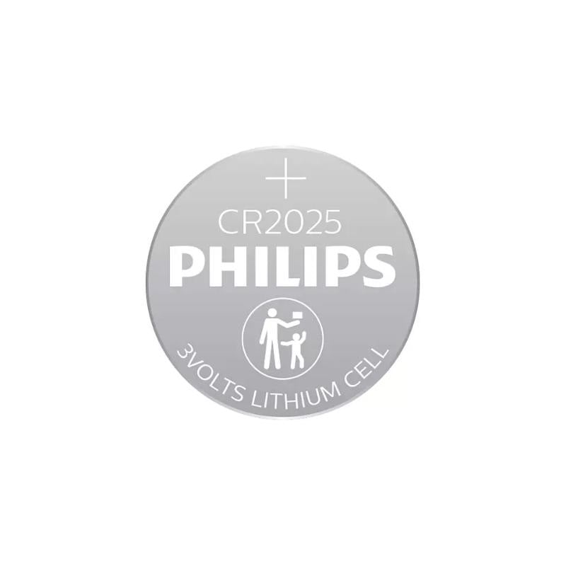 Philips Cr2025P2/01Grs Lityum Pil Blister 150Mah 3V 2'li Paket