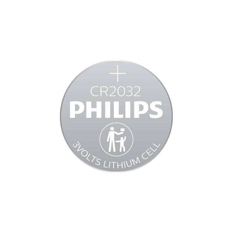 Philips Cr2032/01Grs Lityum Piller CR 2032 210 mAh 3 V