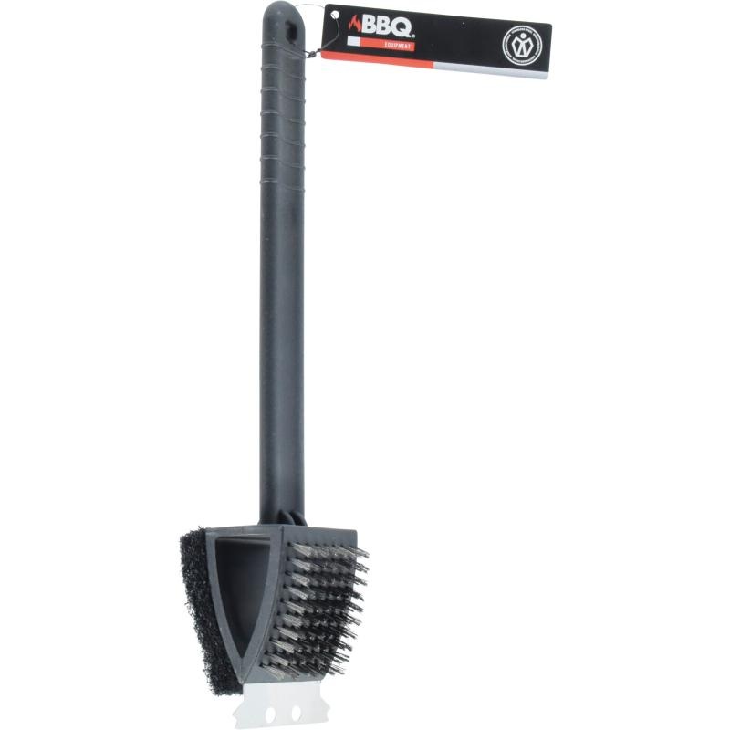 Bbq Fırçası 3'ü 1 Arada 37Cm