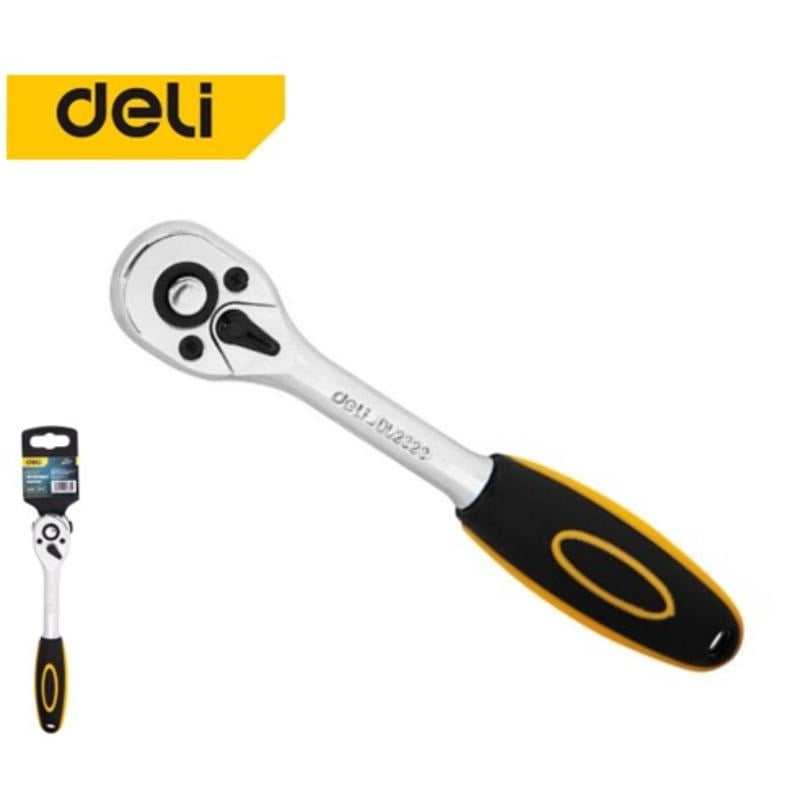 Deli Tools Cırcırlı Anahtar 1/2"