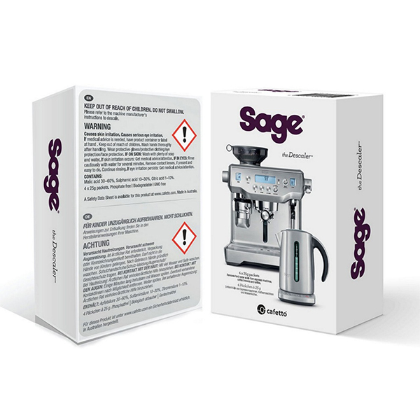 Sage Bes007Uk Kireç Çözücü 4'lü Paket