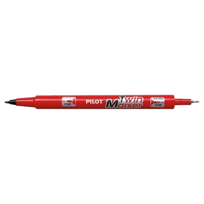 Pilot Begreen Twin Marker - Kırmızı