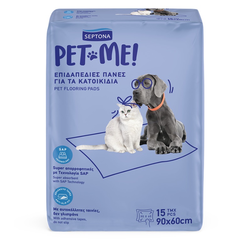 Septona Pet Alt Pedi 90X60Cm 15'li