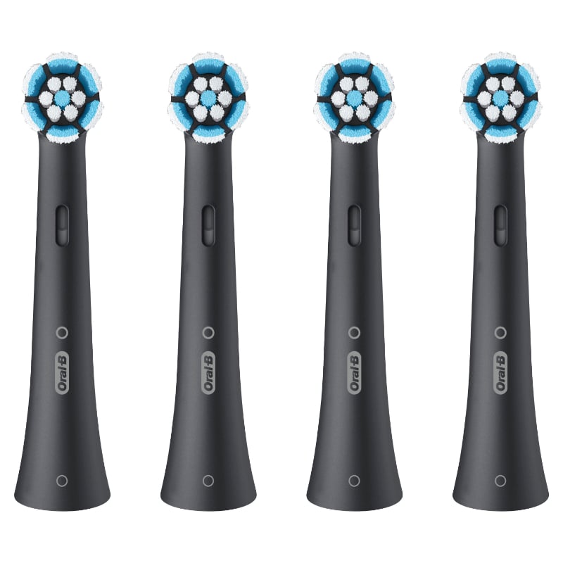Oral-B Io Gentle Care Yedek Başlıklar 4'lü - Siyah