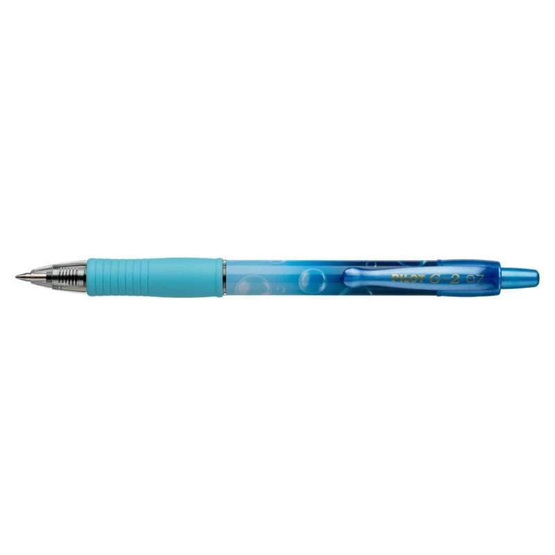 Pilot G-2 - Bubble Jel Mürekkepli Roller Kalem Açık Mavi - Mavi