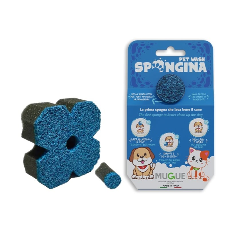 Mugue Yıkama Süngeri 3 In 1 - Mavi