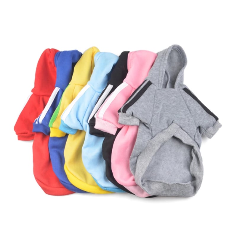 Köpekler İçin Spor Kapüşonlu Sweatshirt Medium - Karışık Renkler