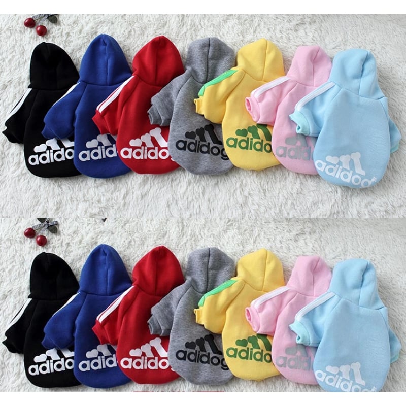 Köpekler İçin Spor Kapüşonlu Sweatshirt Xx-Large - Karışık Renkler