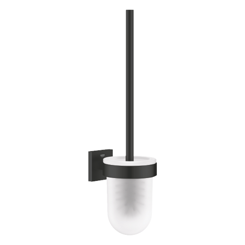 Grohe Start Cube Tuvalet Fırçası Seti - Siyah