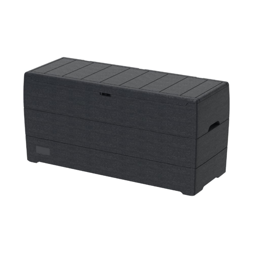 S-Outdoor Store Box 270L Plastik Kırlent Kutusu - Koyu Gri