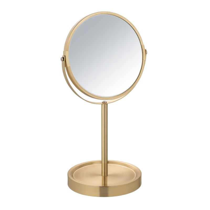 Wenko Mirror Alata 17Cm - Gold Matt