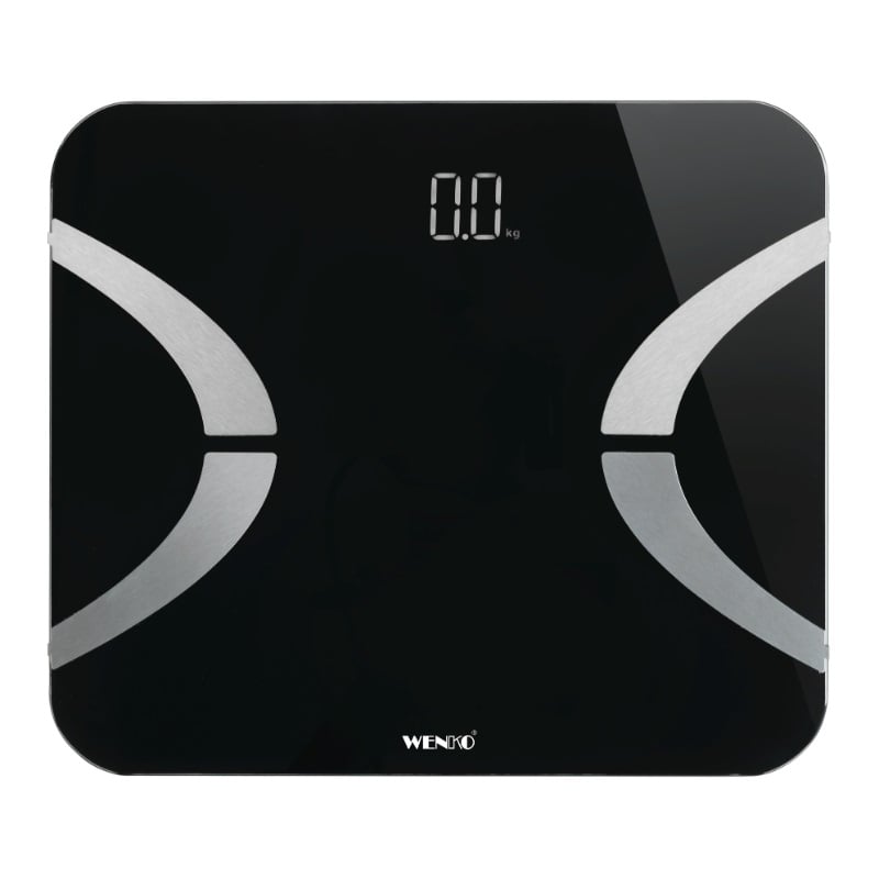 Wenko Analyzer Vücut Tartısı Cam - Siyah