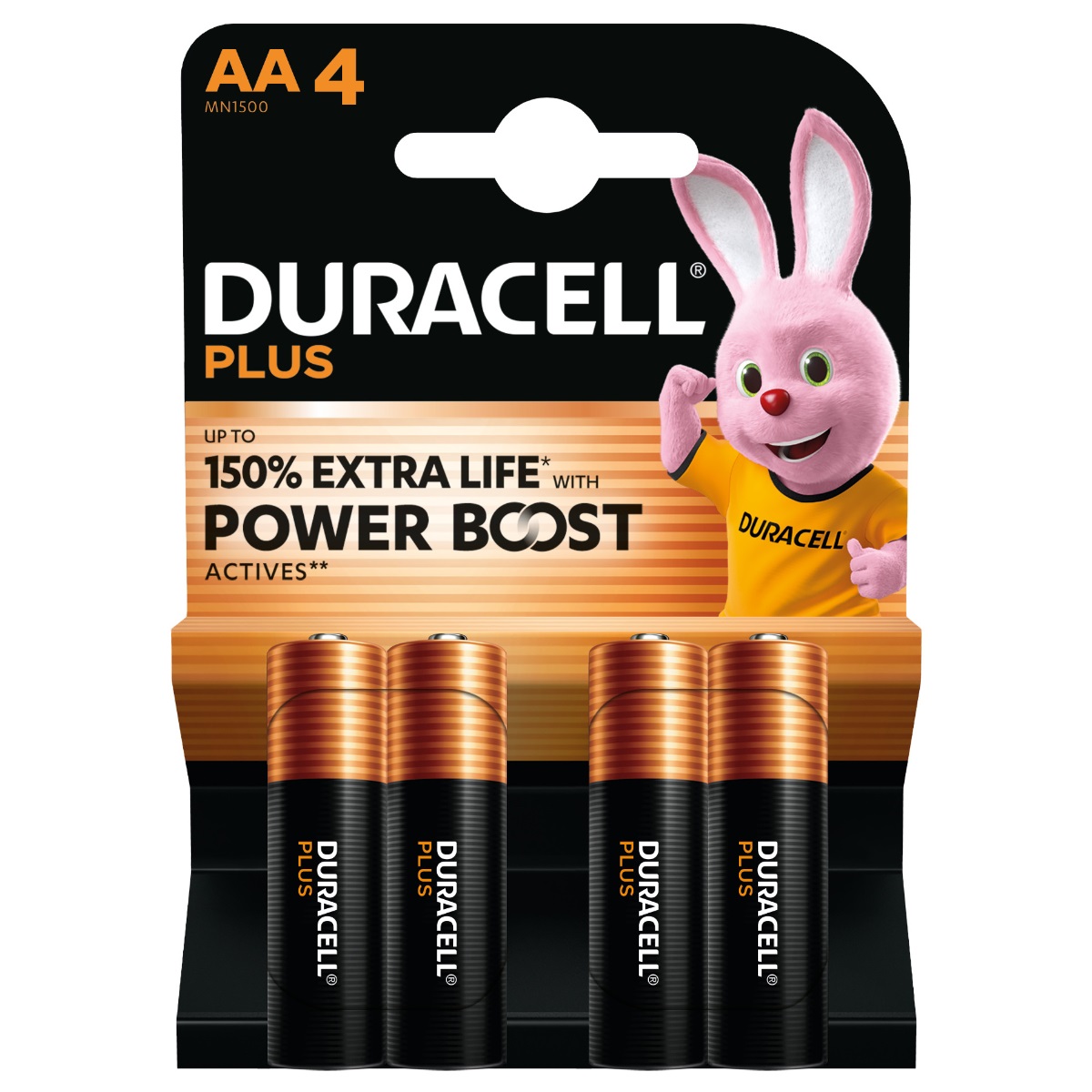 Duracell Plus Powerboost 20Xaa 4'lü Paket